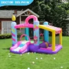 Candy Castle birthday bounce house with slide ball pit and donut arch rental in Aloha Oregon